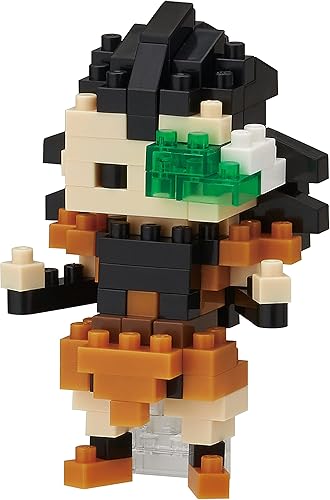 nanoblock - Dragon Ball Z - Raditz, kit de construcción de la serie Colección de Personajes