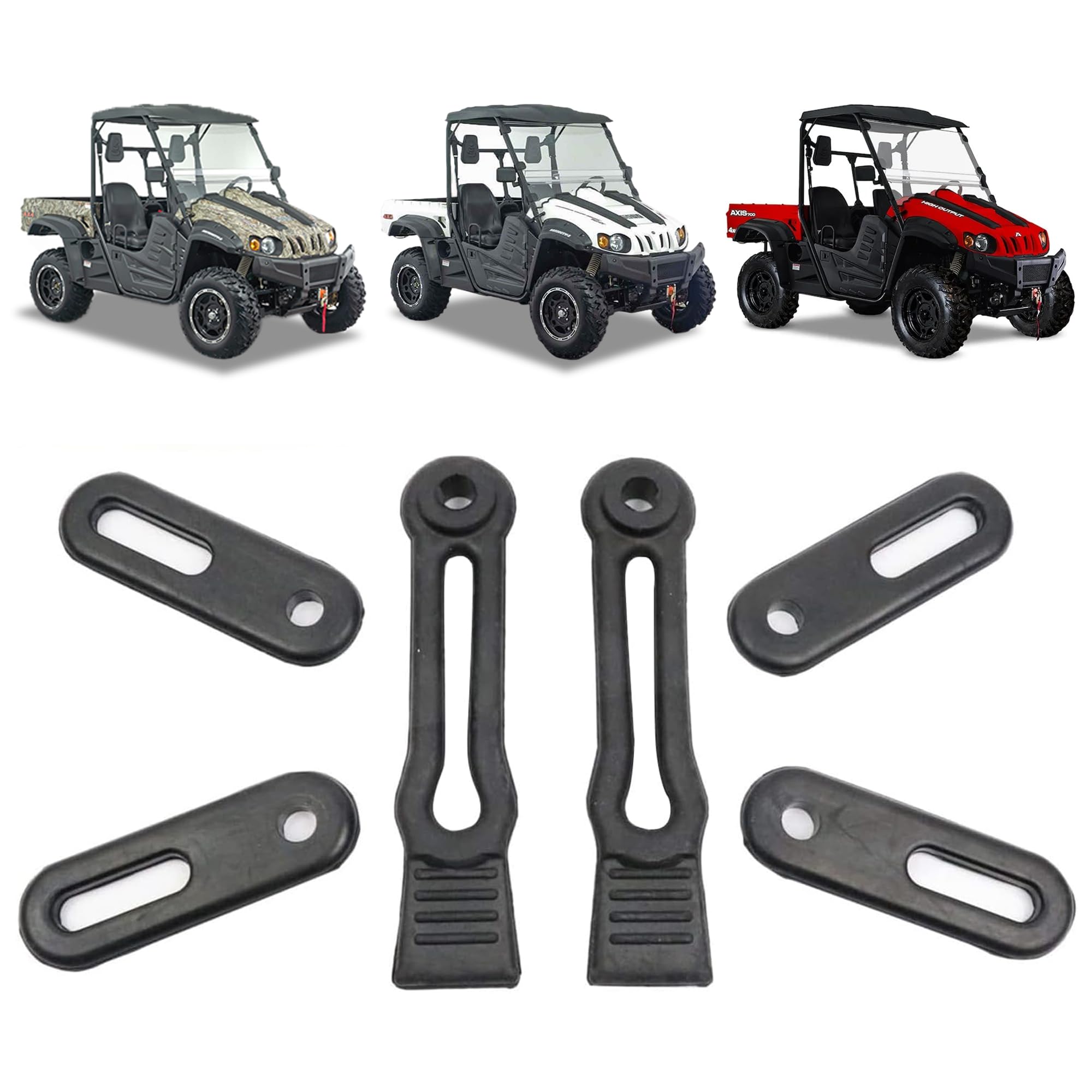 Amazon.com: Chikia Hisun Hood Straps Door Hinge Rubber Return