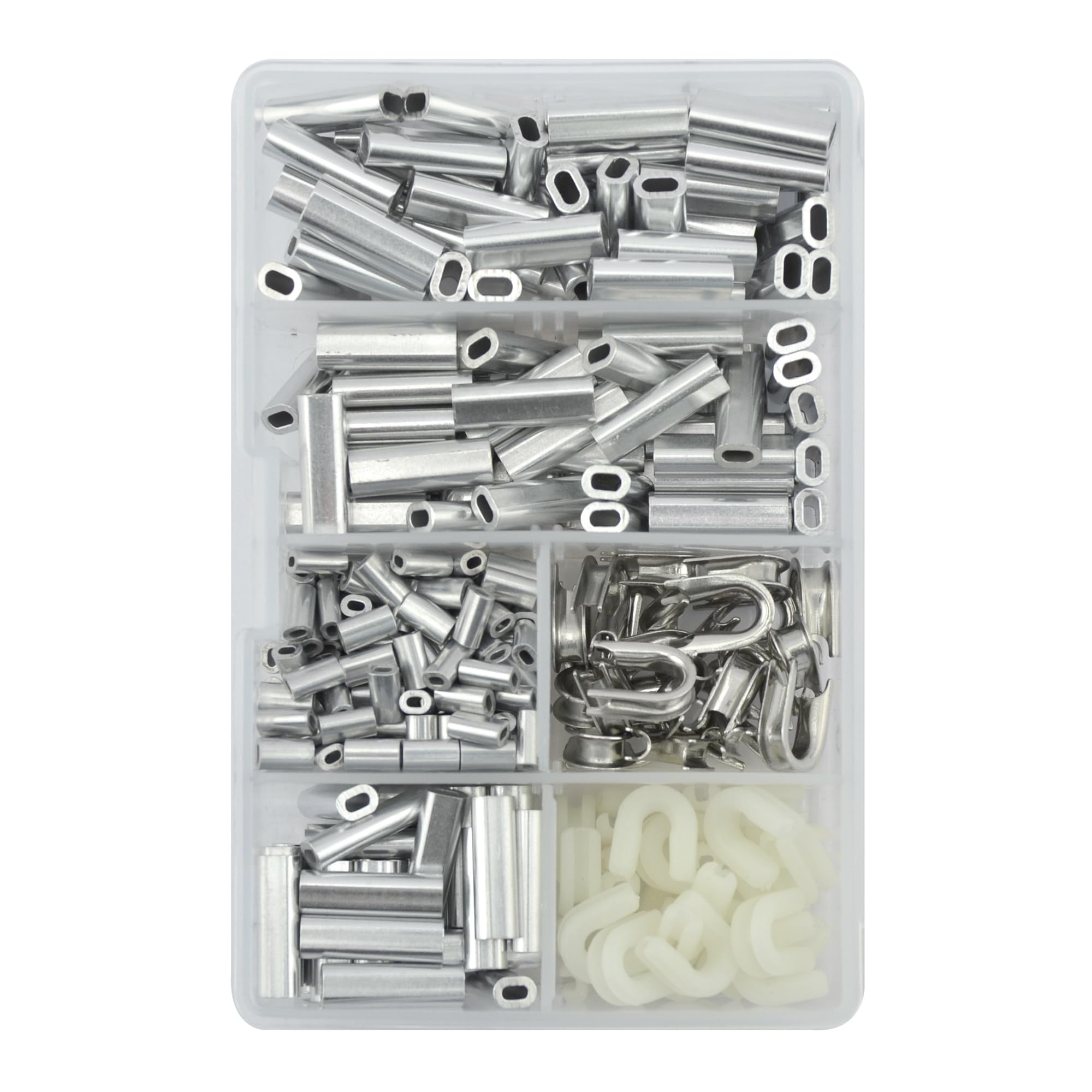 Hi-Seas Tackle Rigging Kits – Complete Fishing Rigging Set with Crimping Tools, Crimp Sleeves, & Storage Box for Saltwater & Freshwater Fishing, Leader Rigging, & Lure Making Supplies