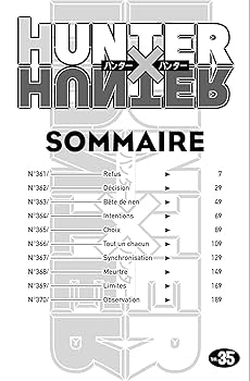 HUNTER×HUNTER　漫画 Amazon.co.jp: HUNTER×HUNTER モノクロ版 35 (ジャンプ