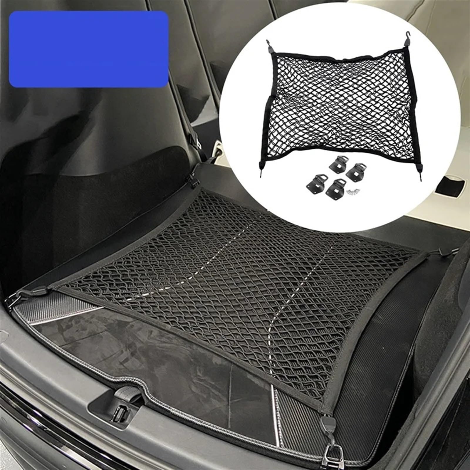 Gepäcknetz Auto-Kofferraum-Gepäcknetz-Speicher-Organisator-Beutel-Haken-Oben-Auto-Zubehör