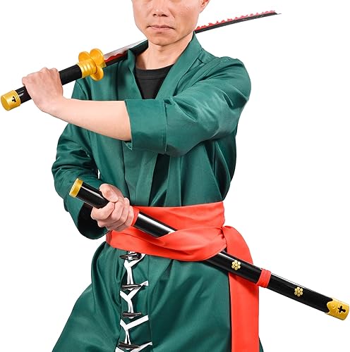 Miniatura 5 de Anime Sword 41 inch,Zorowado ichimonjiAnime Original Texture,for Role-Playing and Collection, with One Display Stand