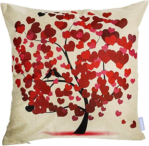 Miniatura 4 de laime Juego de 4 fundas de almohada de 18 x 18 pulgadas, fundas de almohada decorativas con patrón natural, fundas de almohada decorativas para el