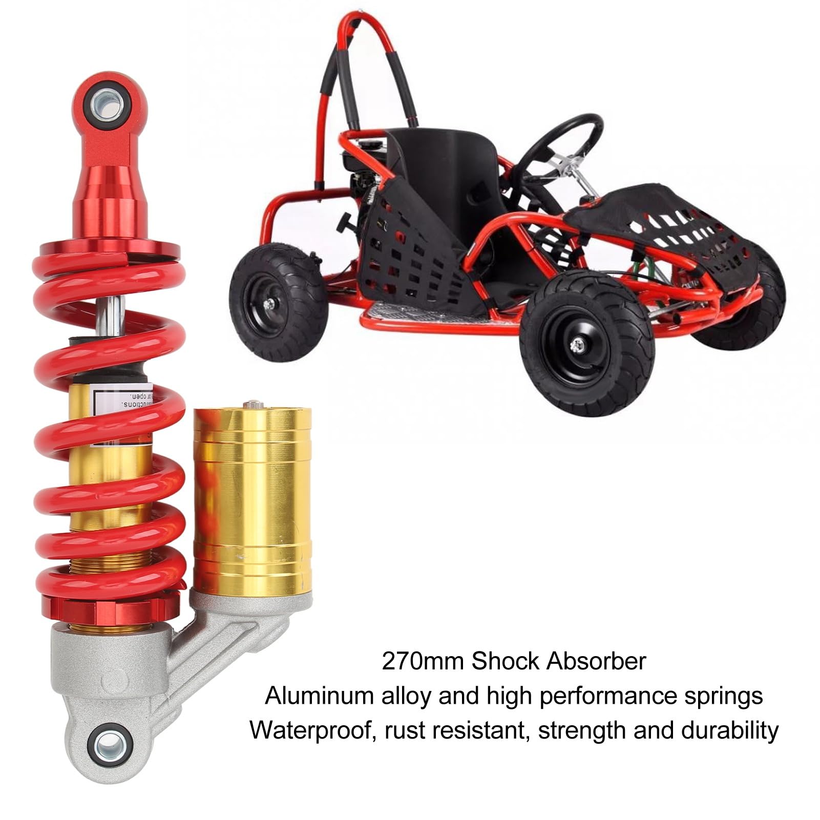 Ammortizzatore da 270 Mm, Prestazioni di Smorzamento Regolabili