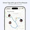 Rastreador FineTrack Air Tracker (solo iOS) 4 unidades, batería reemplazable de 2 años, Bluetooth compatible con Apple Find My, etiqueta inteligente para llaves, equipaje - [Certificado Apple Find My] Certificado ClimatePartner 8