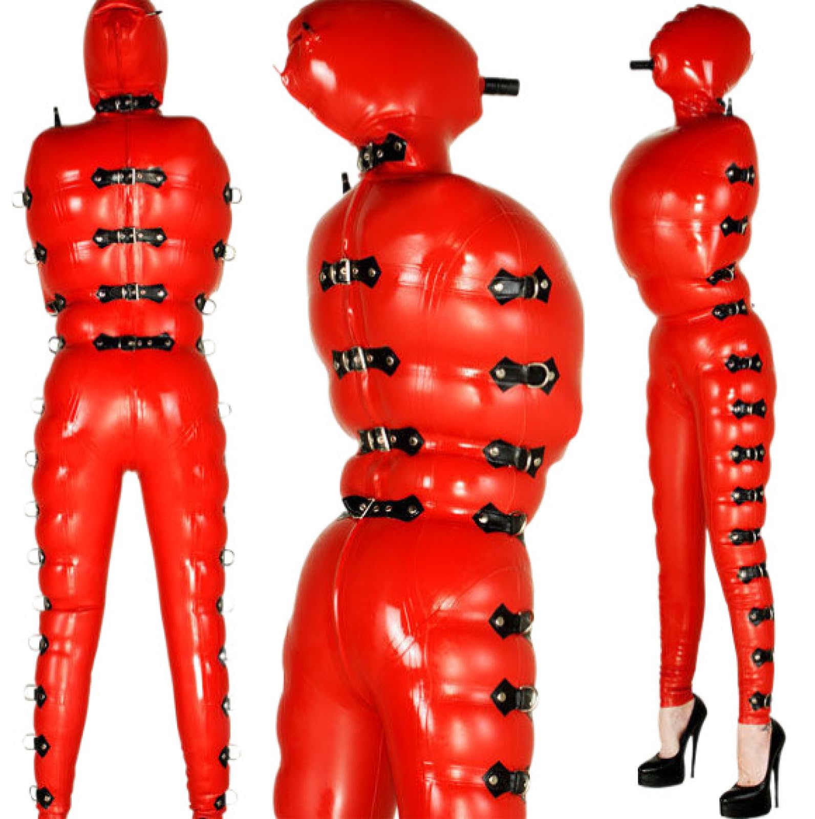Amazon.co.jp: ラテックスラバーキャットスーツ Badysuit スーツ 