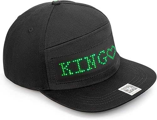 Animation LED Hats, Bluetooth App Control Custom Text Animation Graffiti Basebal