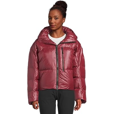adidas by Stella McCartney adidas by Stella McCartney TrueNature Short Padded Winter Jacket IW3843 burgundy