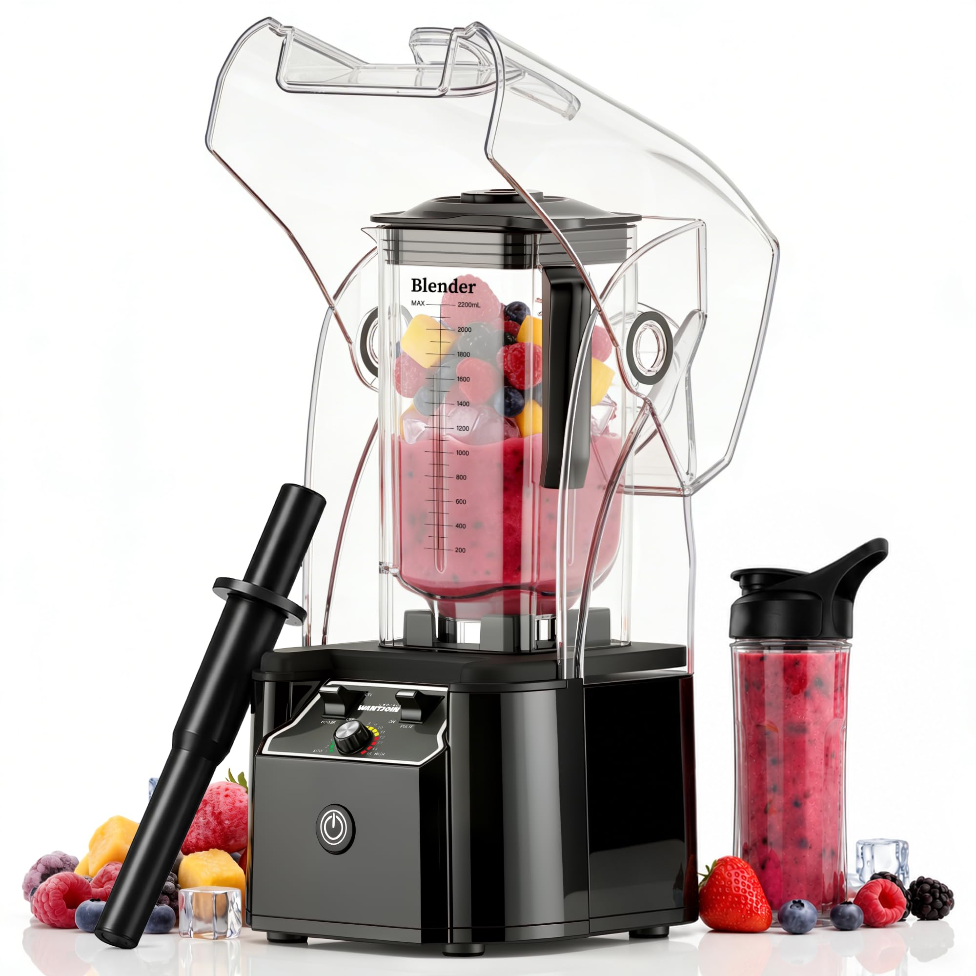 WantJoin Quiet Blender with Soundproof