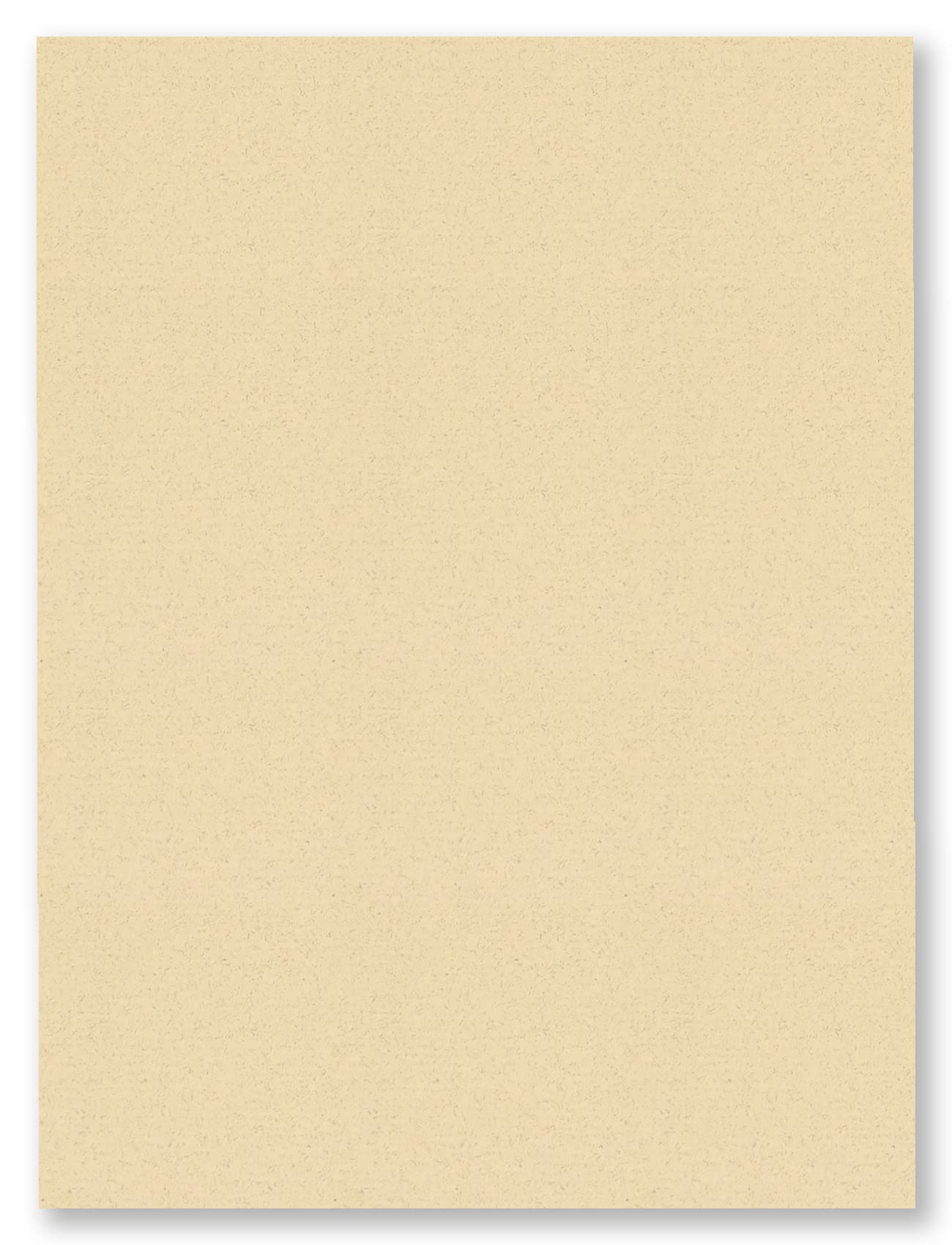 CountryArtHouse Tan Acid Free 11x14 Backing Board - Uncut Photo Mat Board - 10 Sheets