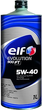 ELF EVOLUTION 900 FT 5W-40 Full Synthetic Synthetic Oil 33.8 fl oz 1 L