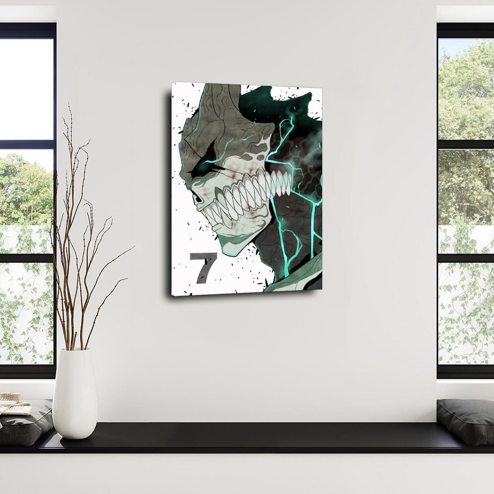 Amazon.com: HRVCAS Kaiju No.8 - Póster decorativo de anime, color