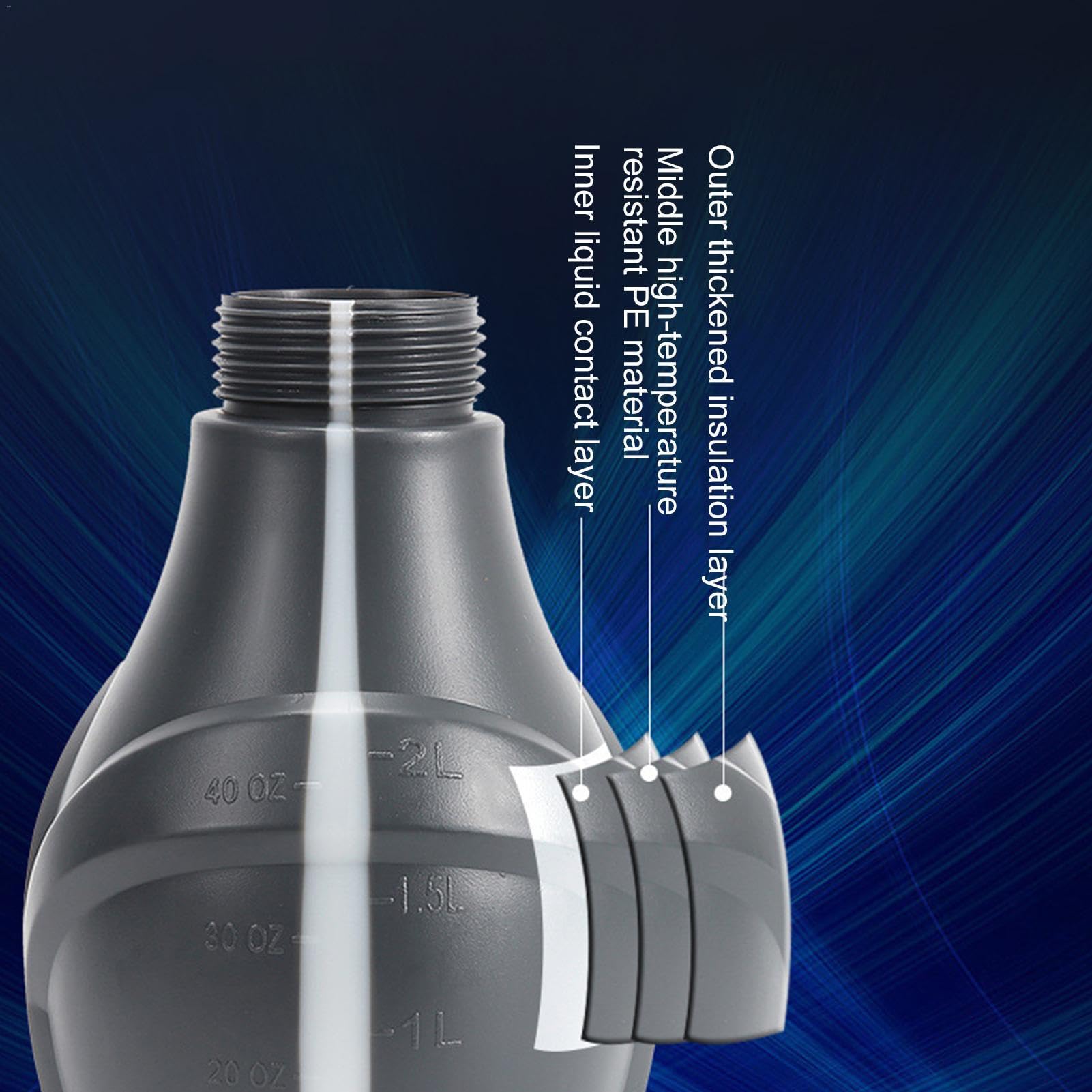 Pulverizador eléctrico de espuma – Botellas de manguera de jardín de 2 L, pulverizador de bomba profesional, potentes accesorios inalámbricos de coche para lavar el hogar