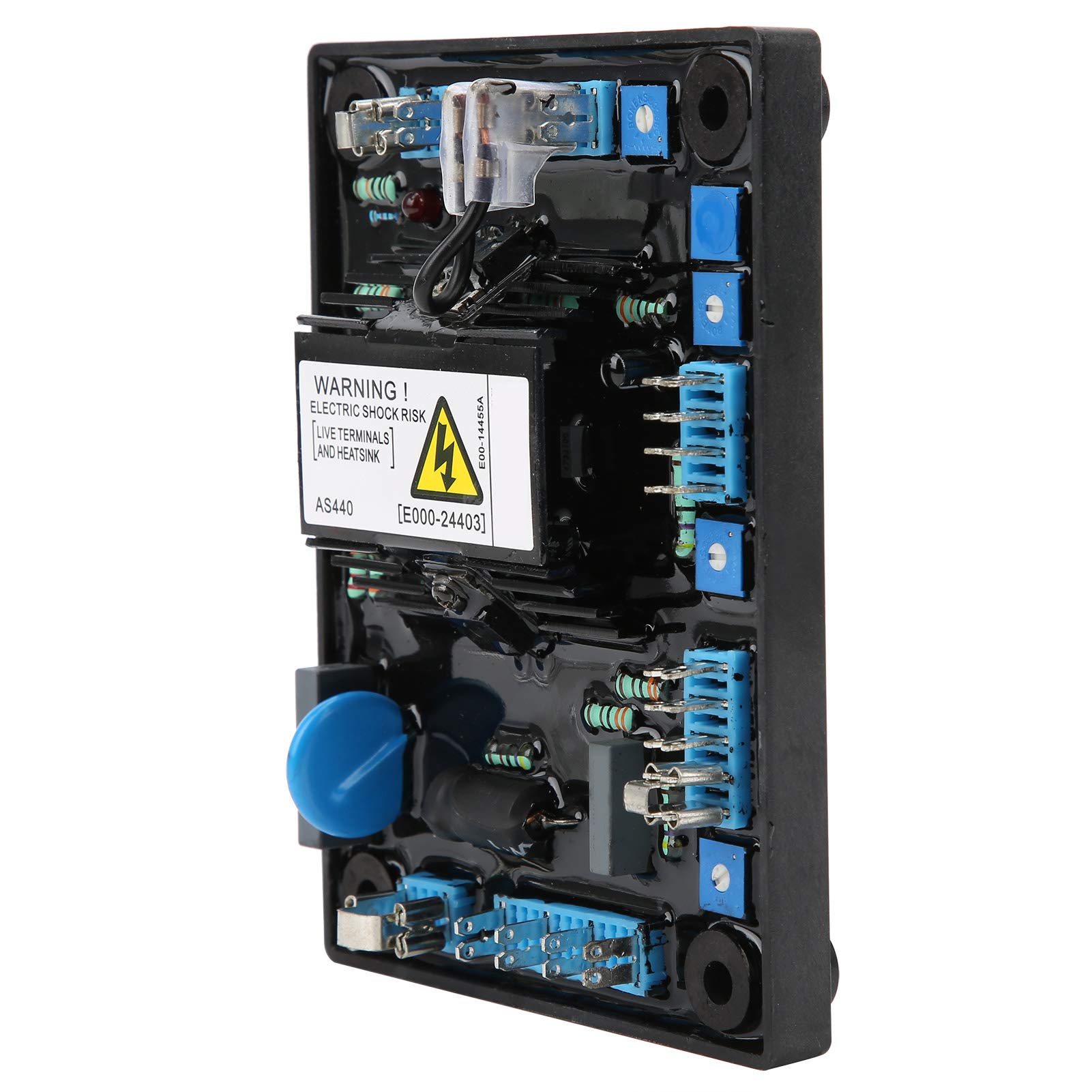 AS440 Płytka Automatycznej Regulacji Napięcia Generatora Moduł AVR Wzbudzenie Bezszczotkowe Stabilizator Akcesoria