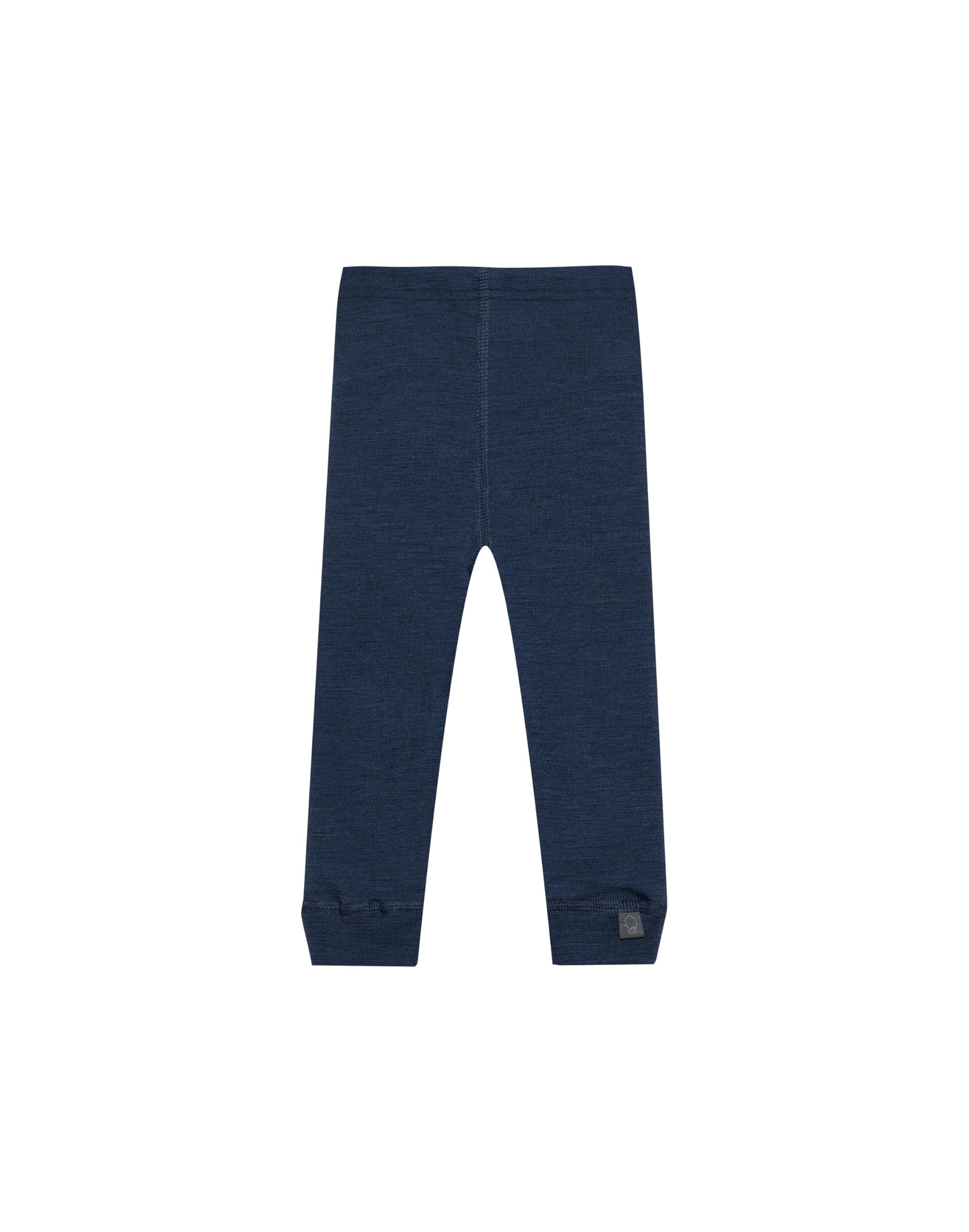 Dilling Men's Navy Baby Natural Merino Wool Leggings, 0-3 Months