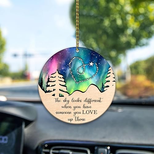 Miniatura 3 de Hyturle - Adornos de Navidad conmemorativos para la pérdida de un ser querido, adorno conmemorativo para árbol de Navidad, recuerdo conmemorativo de