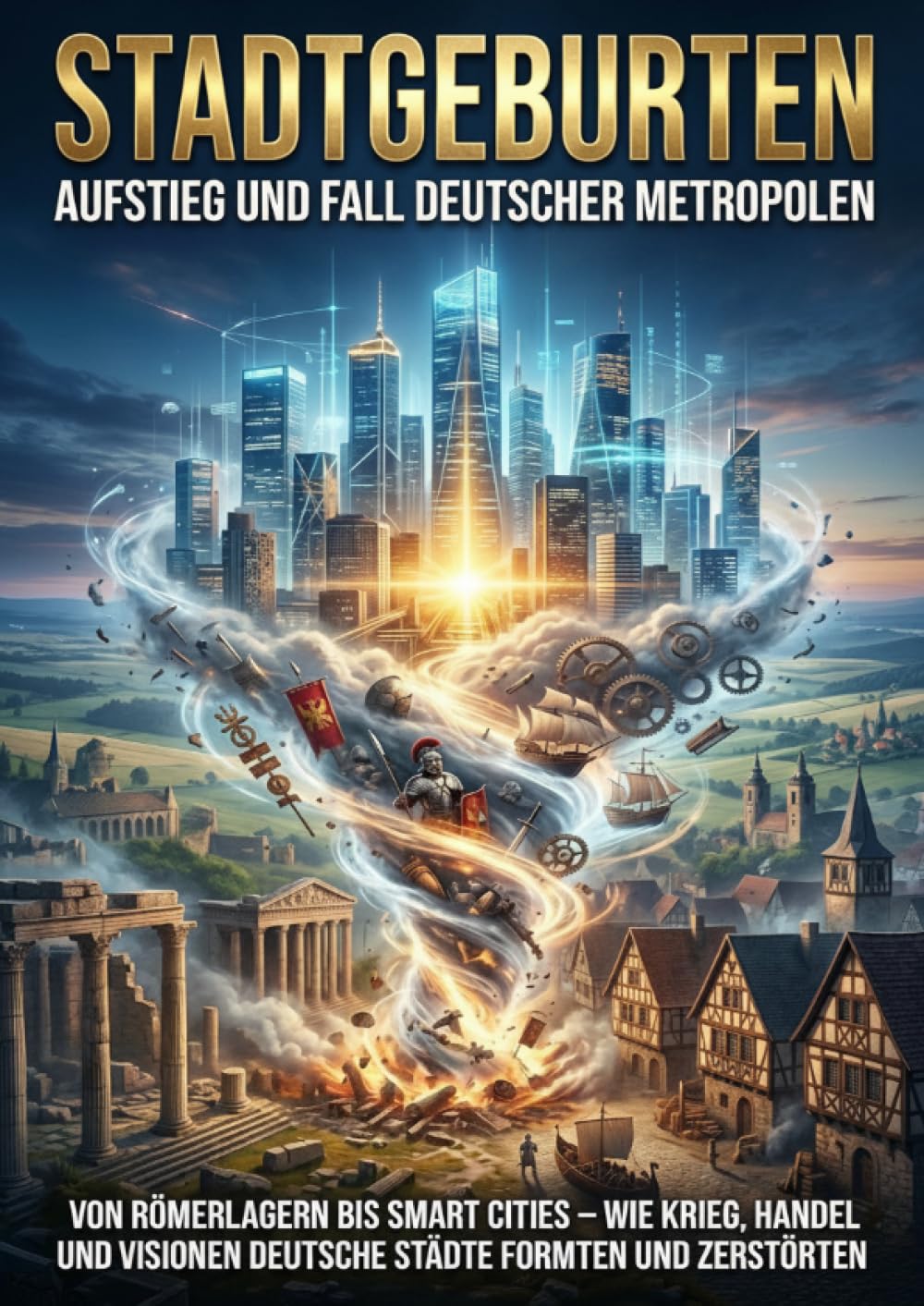Stadtgeburten: Aufstieg Und Fall Deutscher Metropolen: Von Römerlagern bis Smart Cities – wie Krieg, Handel und Visionen deutsche Städte formten und zerstörten.