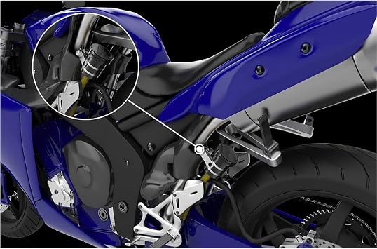 Universal Motorcycle Oil Cup Rear Brake Fluid Reservoir For Z400 Z650 Z900 Z900RS Ninja 400 Ninja 650 Black