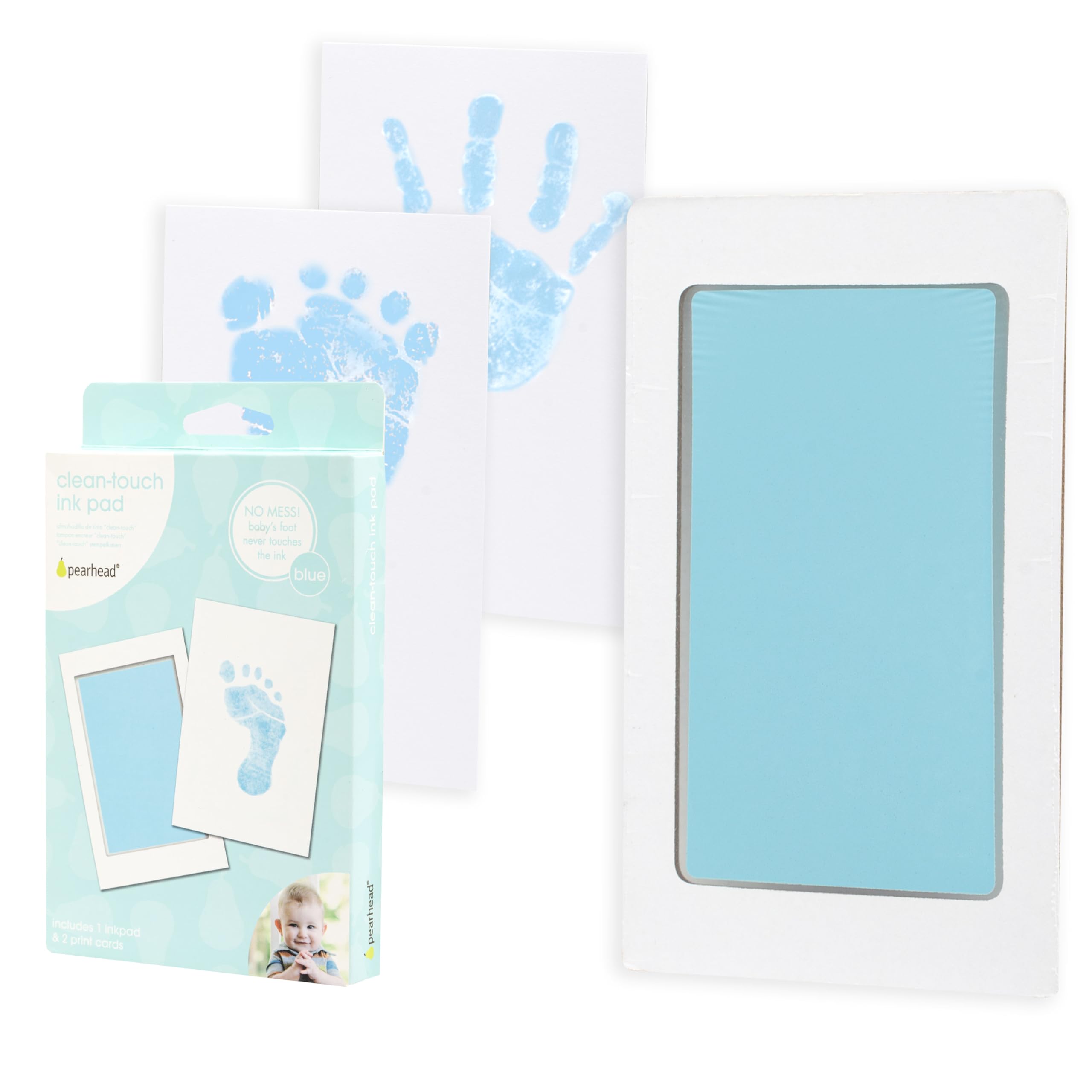 Pear Head Clean Touch Ink Pad (Blue)