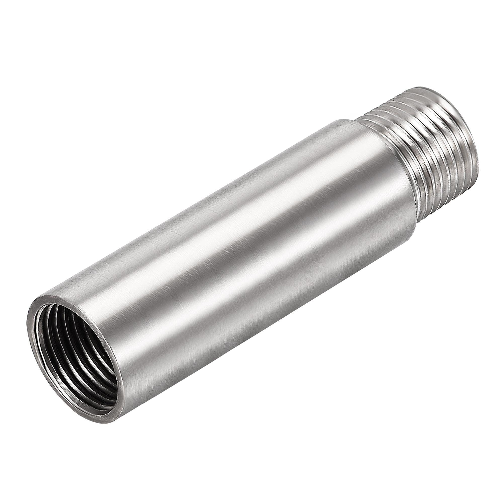 Bras d'extension de pommeau de douche en acier inoxydable G1/2 mâle femelle de 90 mm