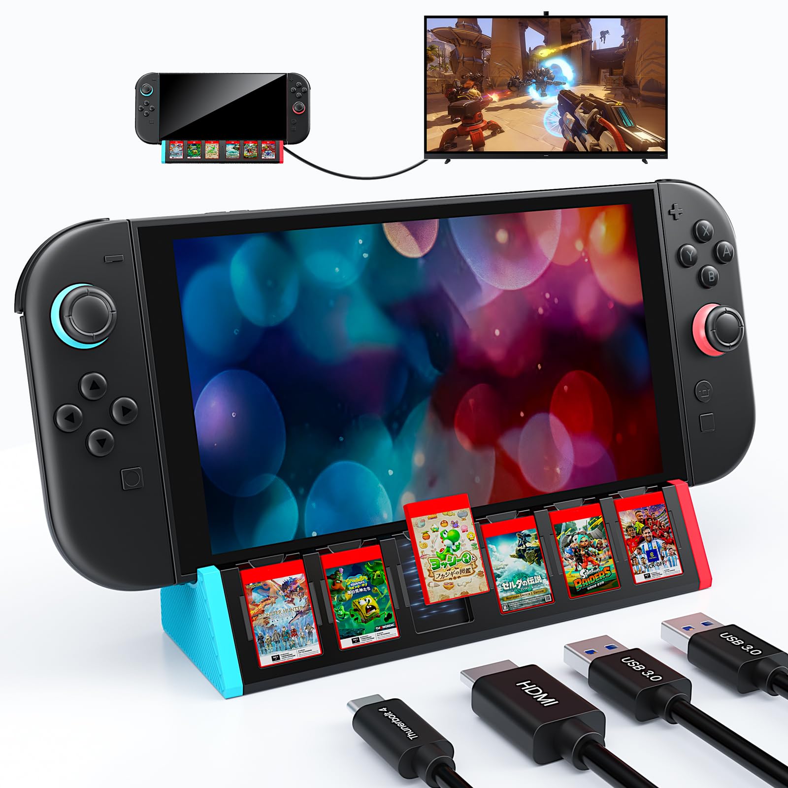 Station d'accueil Switch 2 pour Nintendo Switch 2 Dock avec HDMI 4K et