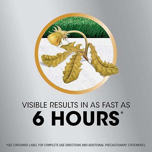 Miniatura 9 de Roundup Eliminador de malezas y hierba de doble acción 365 más preventivo de 12 meses con varita cómoda, mata y previene hasta 1 año, 1 galón.