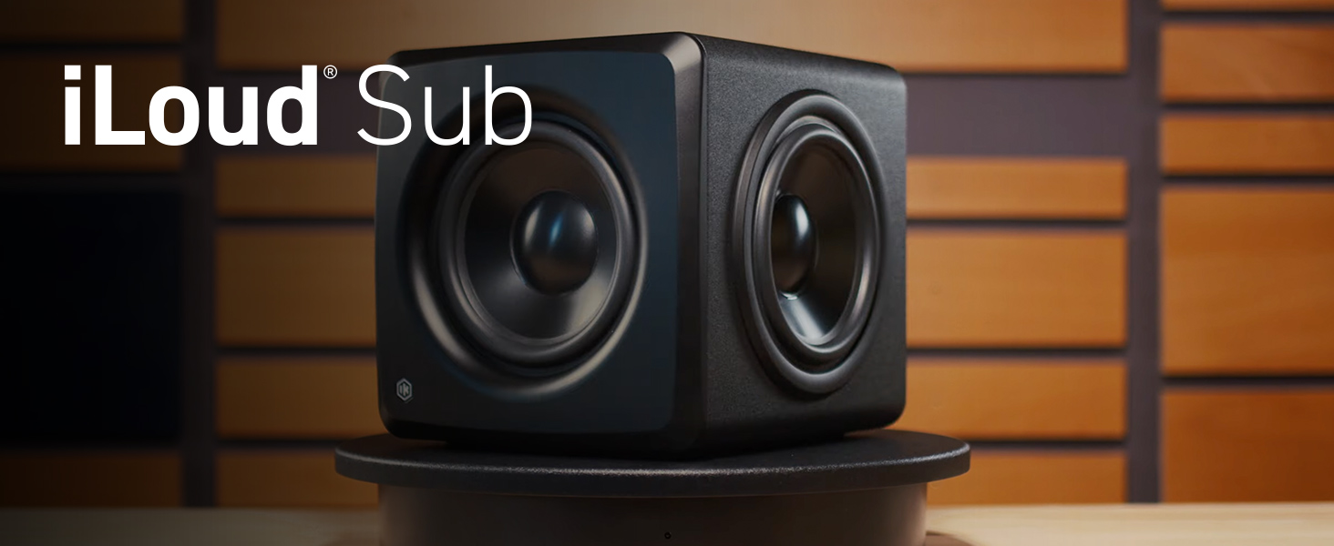 Amazon.com: IK Multimedia iLoud Sub - Compact 25Hz Studio
