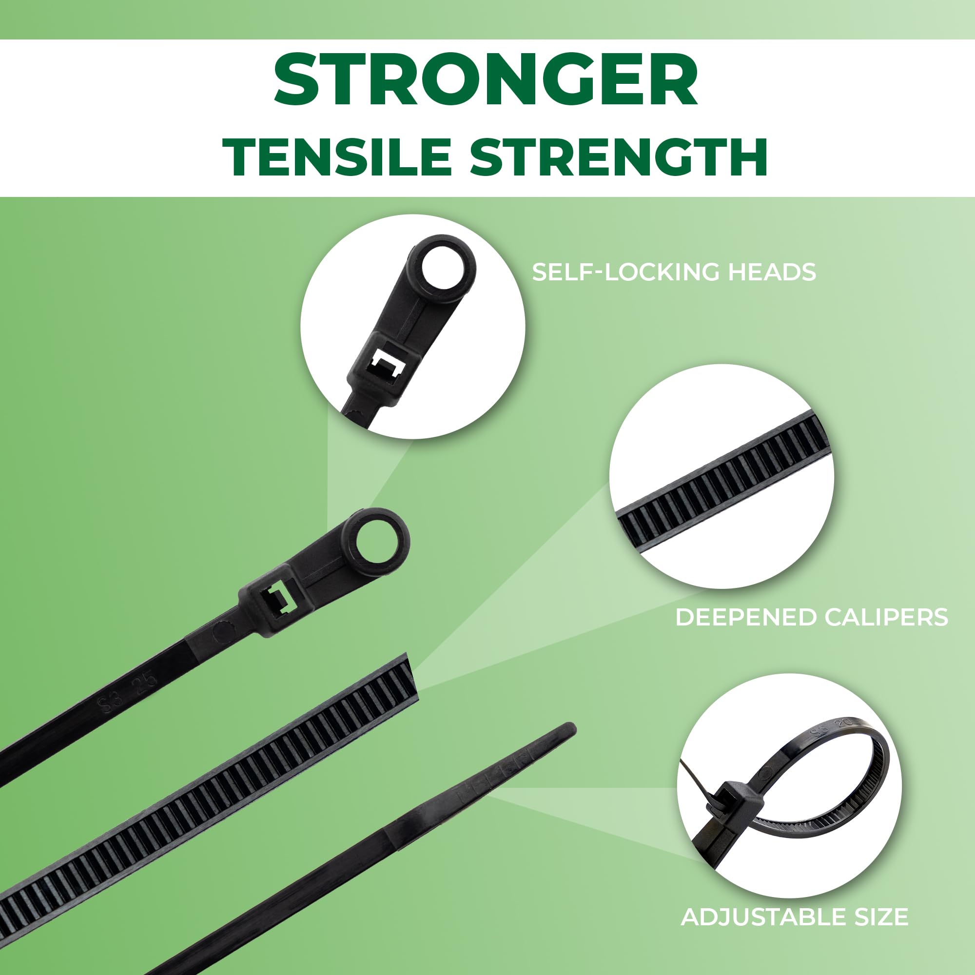 Attaches De Câble à Tête Montable Personnalisées En Usine ... - Alibaba