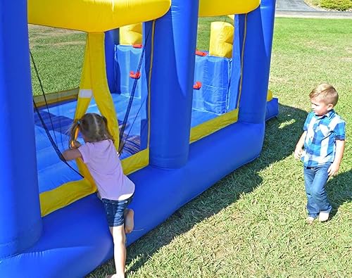 Miniatura 7 de Island Hopper, casa recreativa para saltar con tobogán