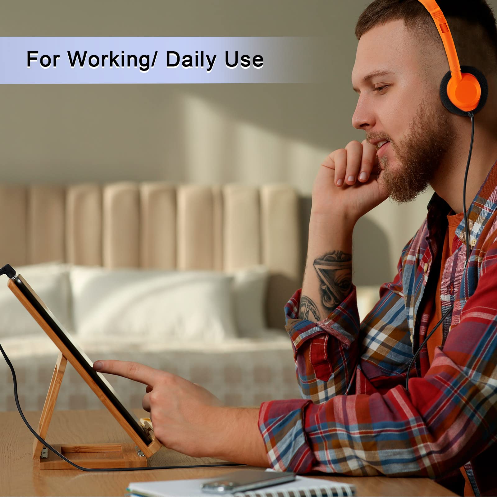 Yunsailing Juego de 30 auriculares de clase para estudiantes, auriculares escolares a granel con conector de 3.5 mm para el aula, suministros imprescindibles para profesores para adultos, computadora