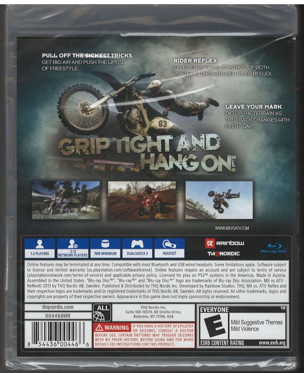Amazon.com: MX vs. ATV: Reflex - PlayStation 3 : Video Games