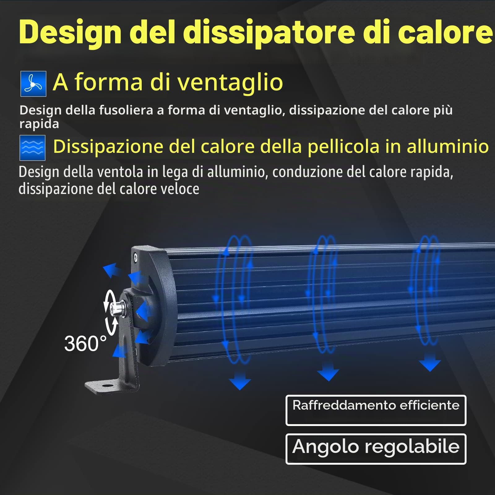 Willpower Barra LED 132cm 52 Pollici 675W + Fari LED 13cm 5 Pollici 72W + Cablaggio 12V 24V Faretti LED Faro da Lavoro LED Barra Luci LED per Fuoristrada Auto Trattore Camion 4x4 Barca ATV