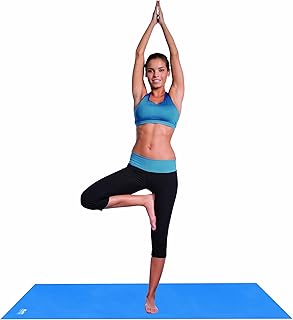 Body Sculpture Men’s BB8311 Yoga Mat, Blue, L150 x W60 cm