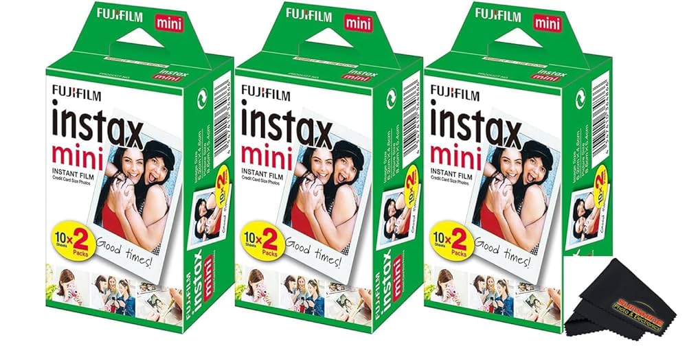 Amazon.com : Fujifilm 16437396 Instax Mini Twin Pack Picture