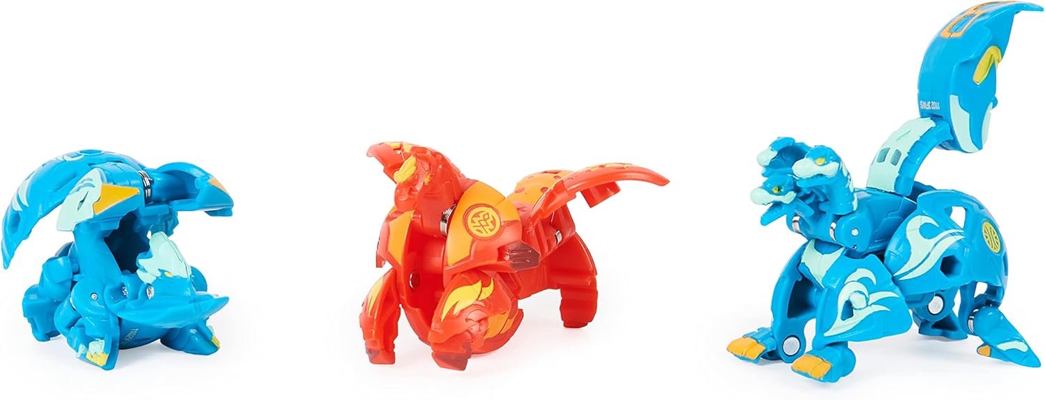 Bakugan Starter Pack 3-Pack, Fused Hydorous x Thryno Ultra,