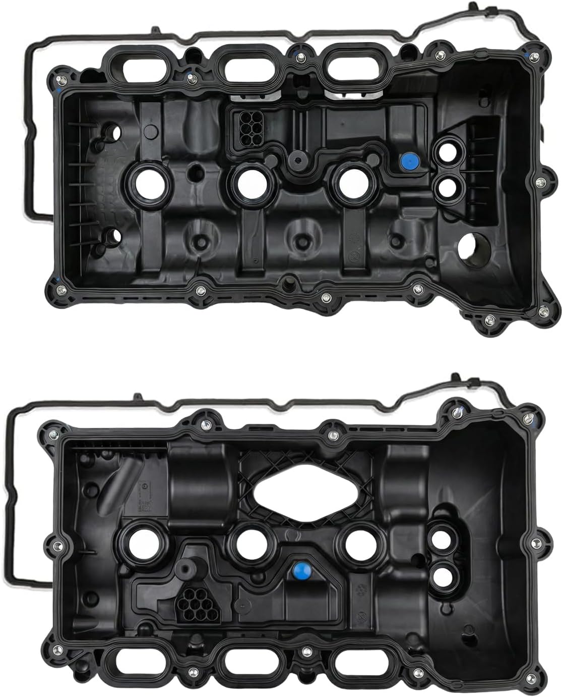 Engine Valve Cover Set Compatible with Ford F-150 2017-2020, Expedition 2018-2022, Lincoln Navigator 2018-2023, Direct Replace Part # HL3Z6582F HL3Z6582G HL3Z6582E HL3Z6582B