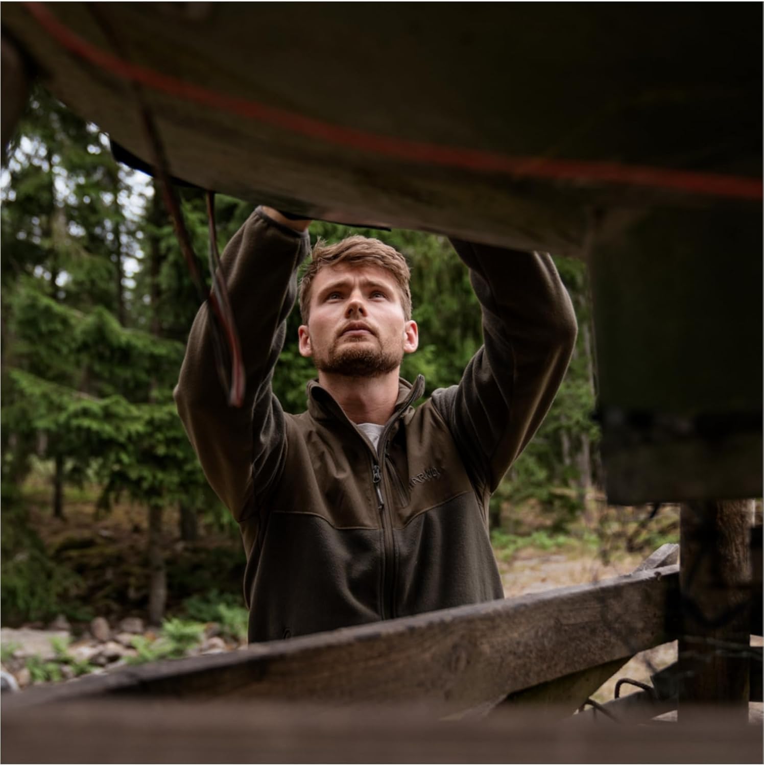 Harkila Härkila Fjell fleece jacket Shadow brown X-Large Brown