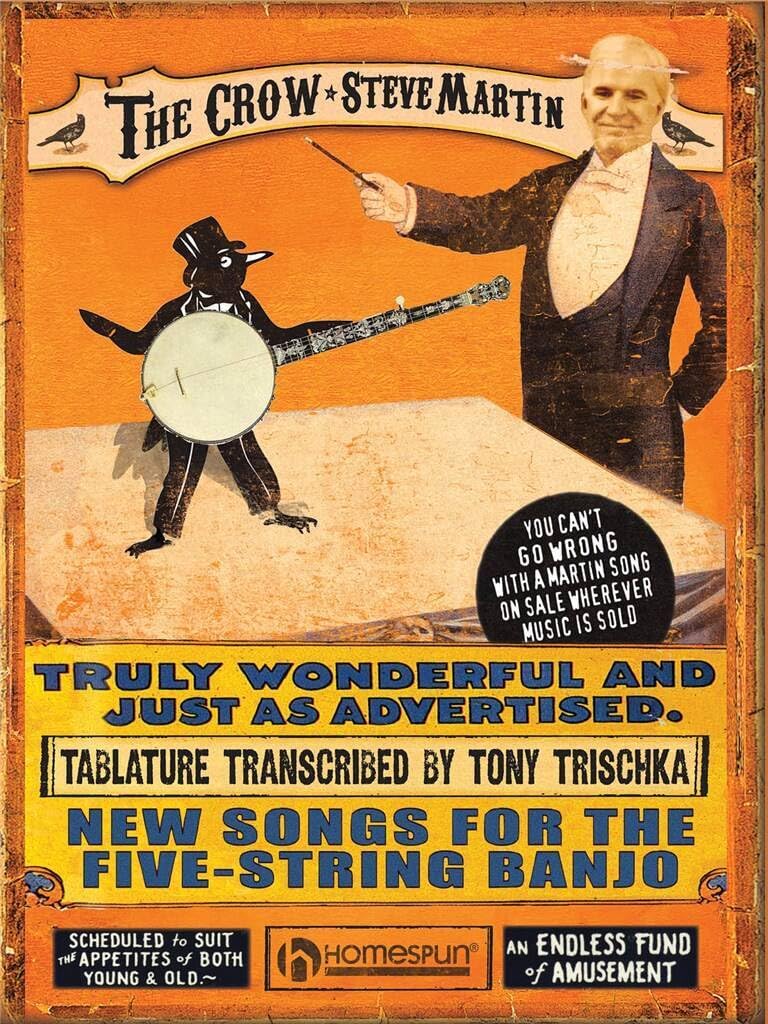 Partition Steve Martin The Crow chansons pour banjo bjo tab