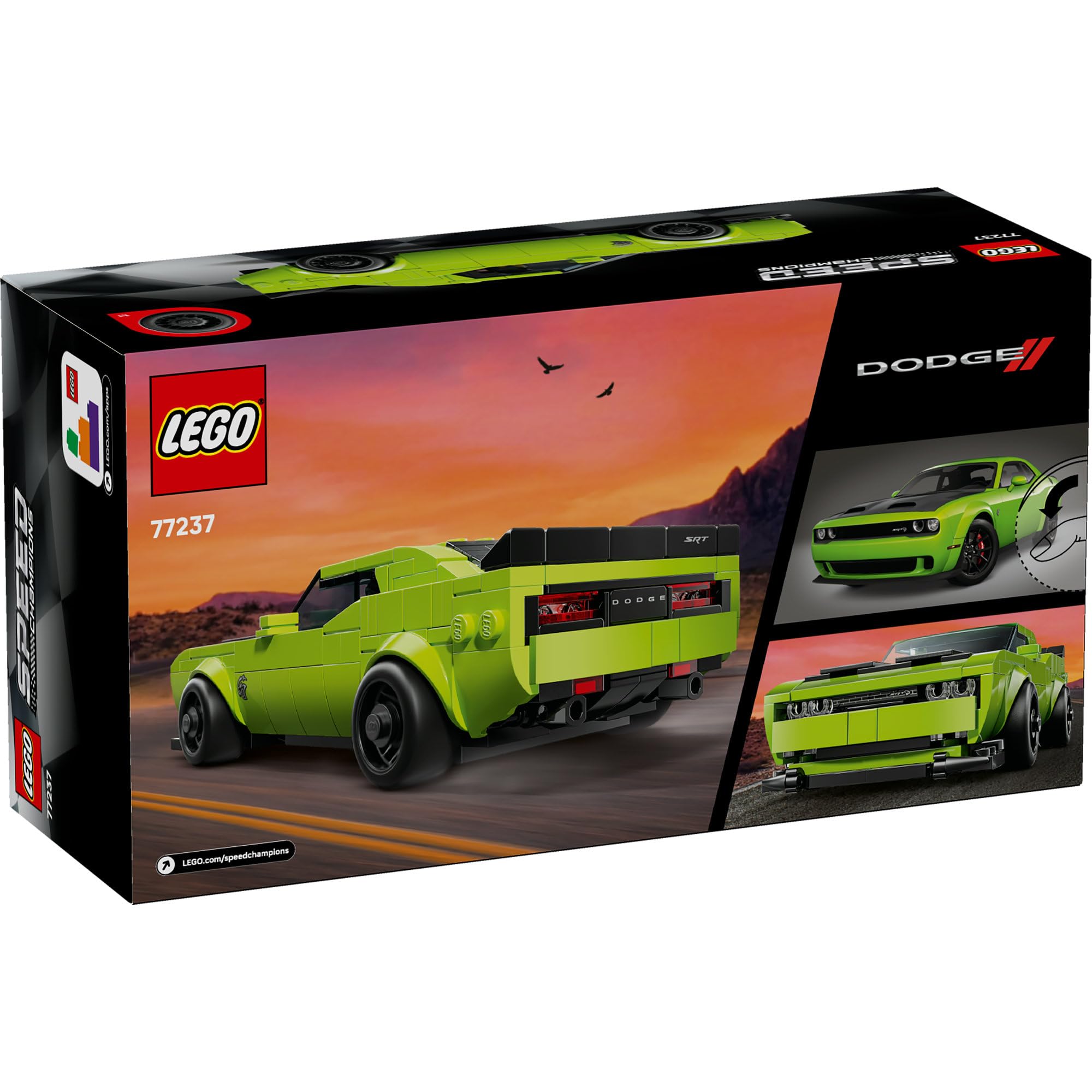 LEGO Speed Champions Dodge Challenger SRT Hellcat Sports Car Toy LEGO Speed Champions Dodge Challenger SRT Hellcat Sports Car Toy