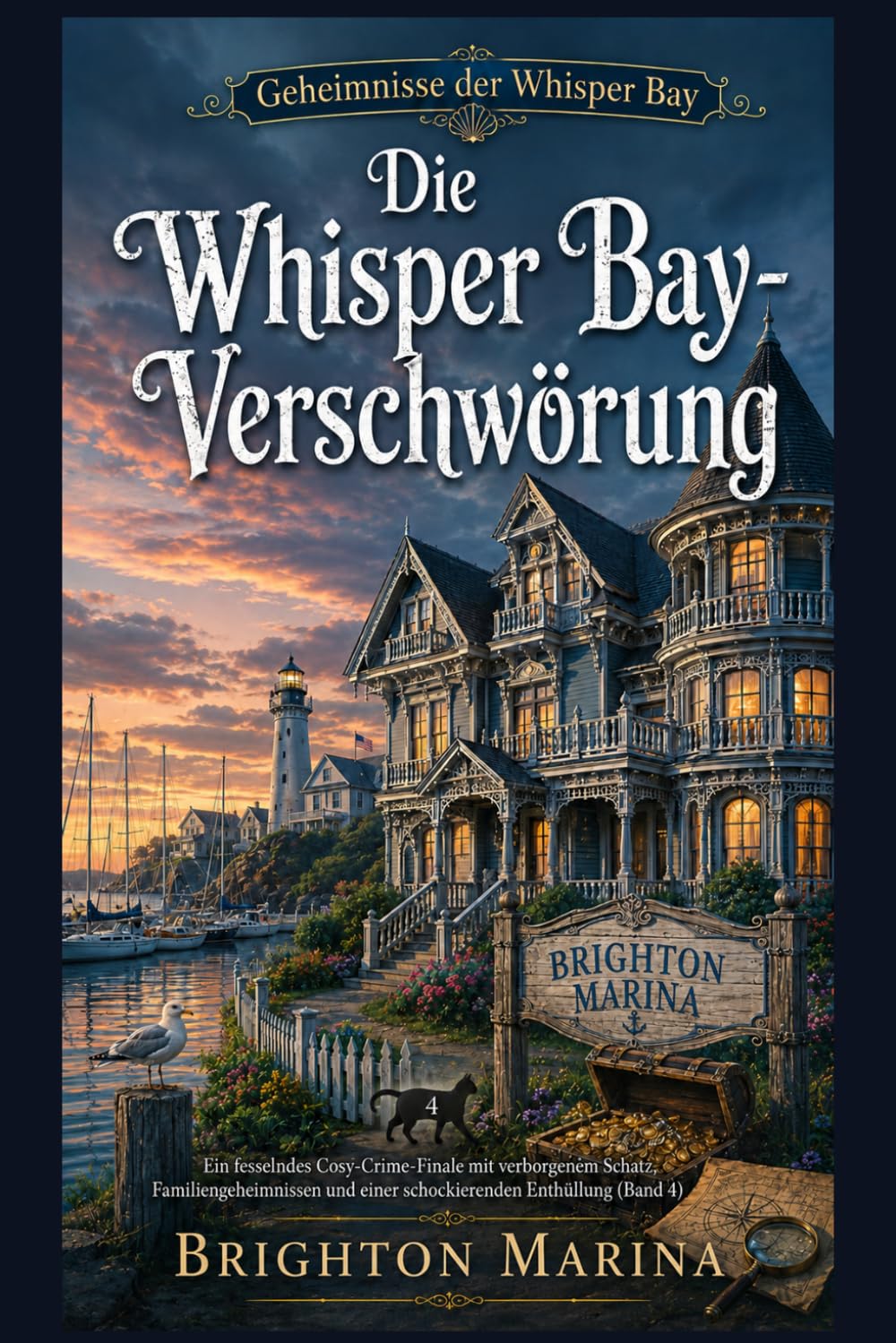 Die Whisper Bay-Verschwörung: Ein fesselndes Cosy-Crime-Finale mit verborgenem Schatz, Familiengeheimnissen und einer schockierenden Enthüllung (Band 4) (Geheimnisse der Whisper Bay)