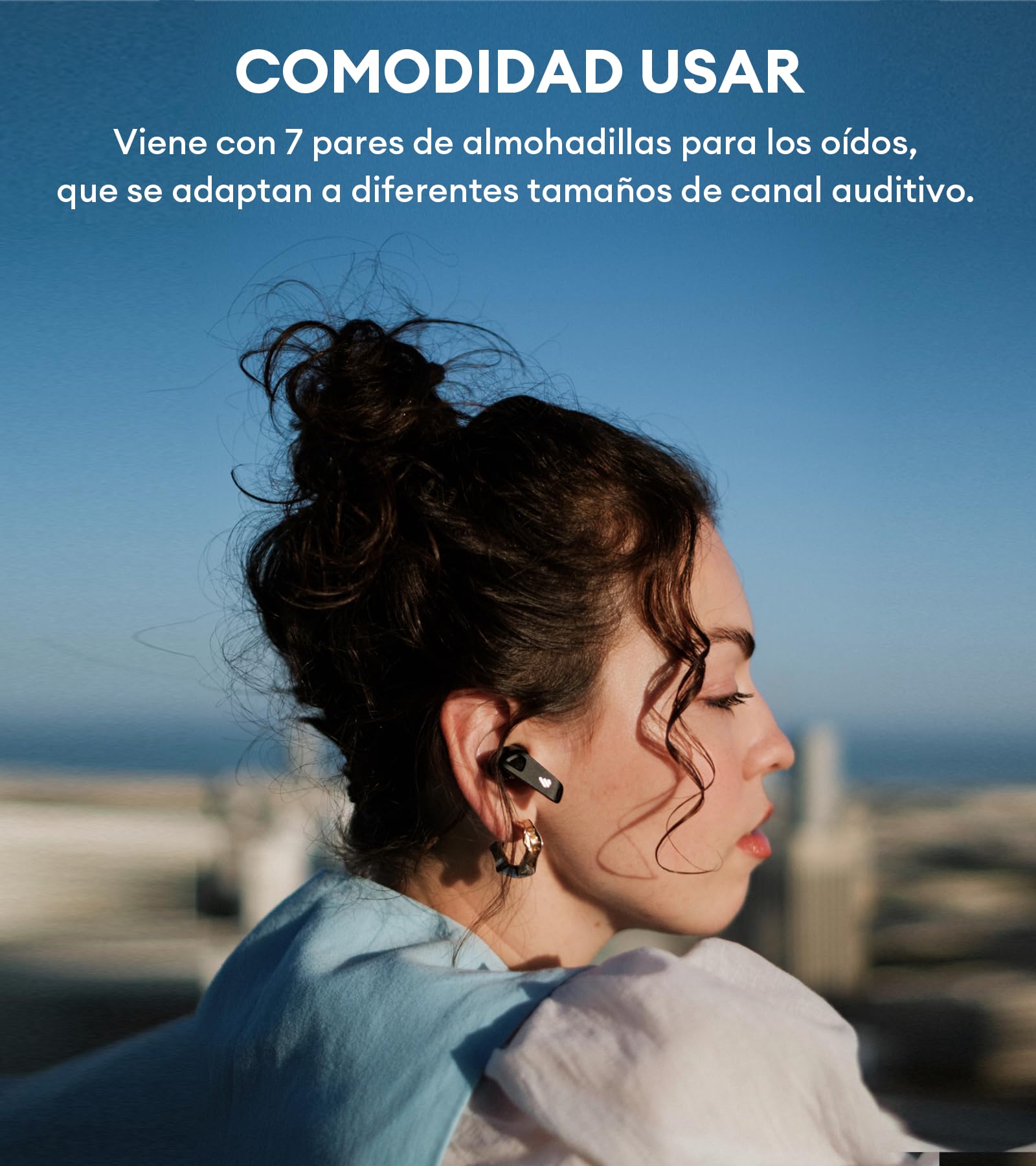 Edifier NeoBuds Pro 2 Auriculares Cancelación Ruido Activa, Audio Espacial, Sonido Alta Resolución, LDAC, LHDC, AAC, 8 Micrófonos Llamadas Claras, Bluetooth 5.3, Carga Rápida, Negro