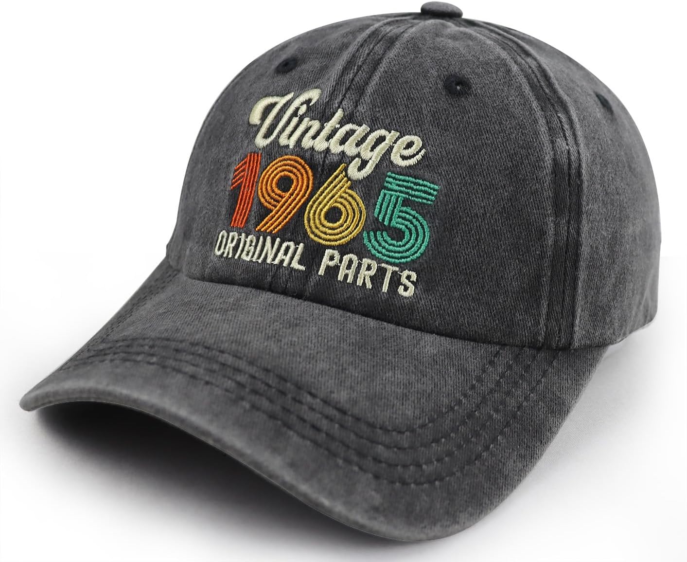 90th 80th 70th 60th 50th 40th 30th Birthday Gifts for Men Women, Vintage 1935 1945 1955 1965 1975 1985 1995 Hat - Image 2