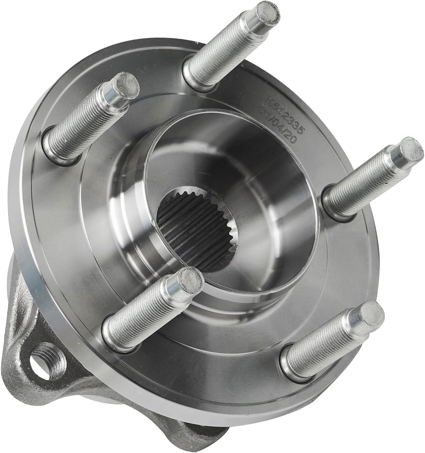 Detroit Axle - AWD 4pc Wheel Bearing Wheel Bearing Hubs Assembly for 2007-2010 Ford Edge, 2007-2010 Lincoln MKX 5 Lug Non-ABS, Front and Rear Replacement