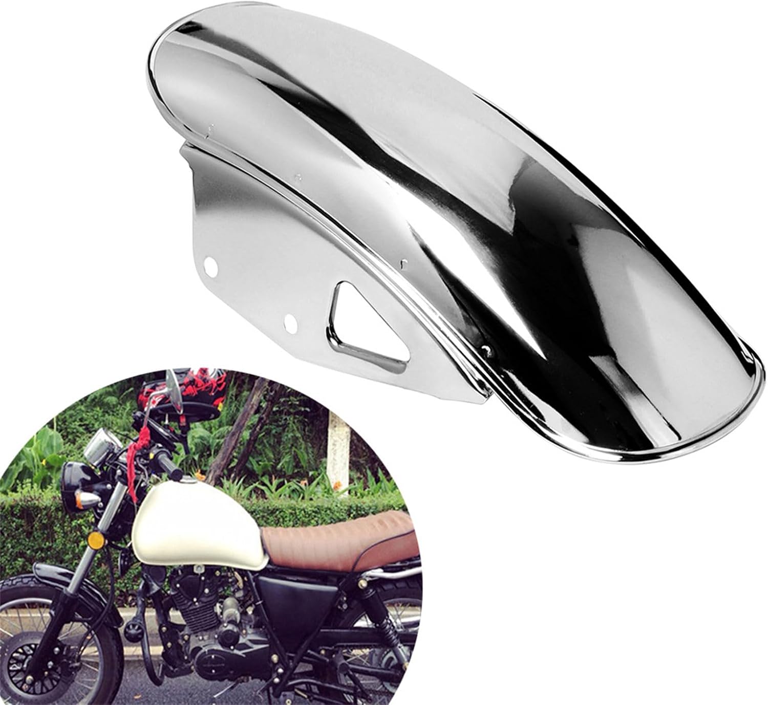 Replacement Motorcycle Front Wheel Mud Flaps Protector for GN125 Guard Mud Modified Accessories Motorcycle