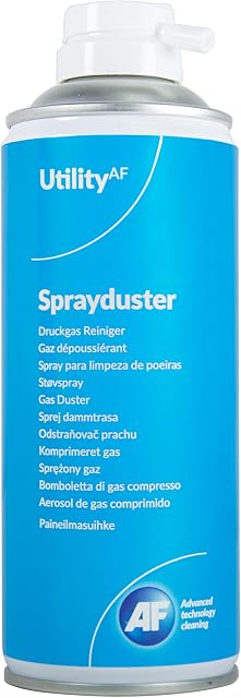 AF Bombe Air Sec 400ml / Spray dépoussiérant /Aérosol inflammable /Nettoyage pour PC, matériel informatique et appareils éléctronique - Lot de 1