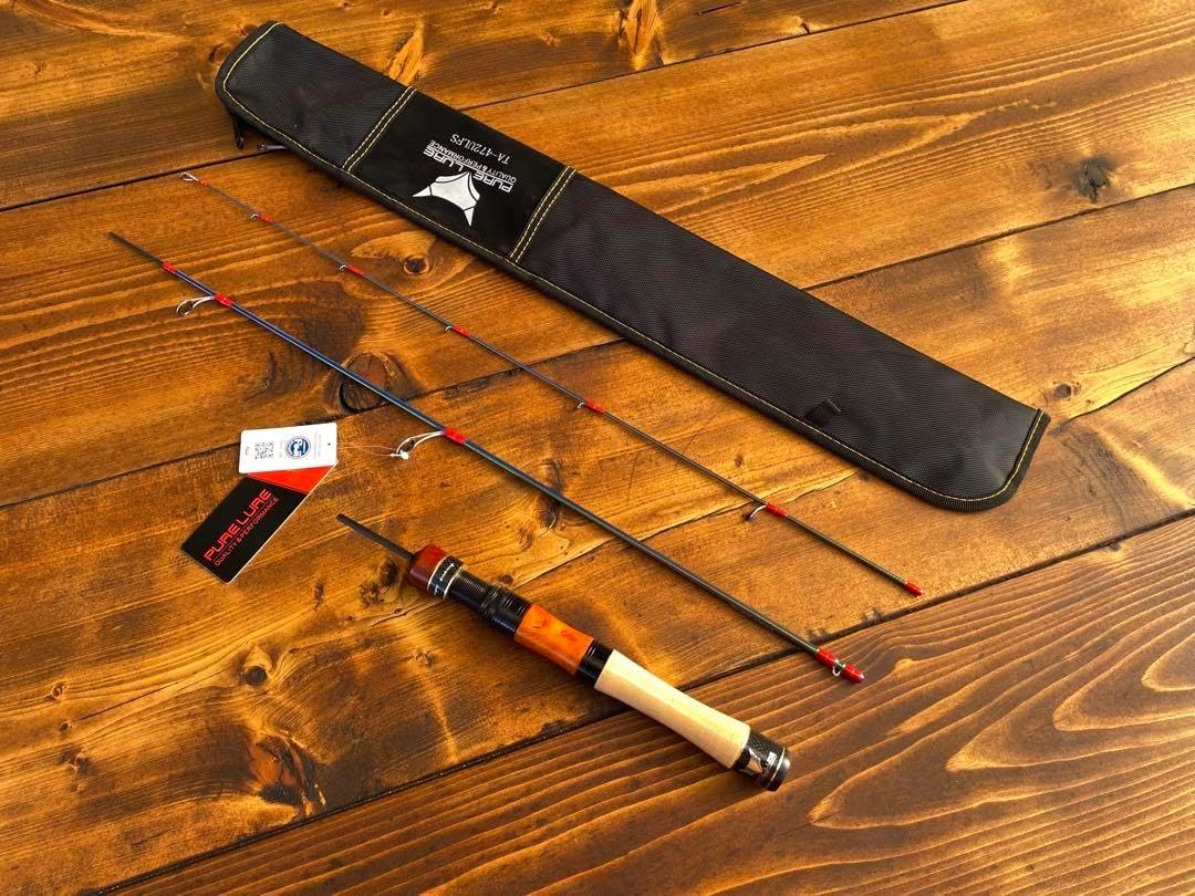 トラウトロッド　4ft7inch パックロッド　山女魚　渓流 ウッドリールシート トラウトロッド 4ft7inch パックロッド 山女魚 渓流 ウッド
