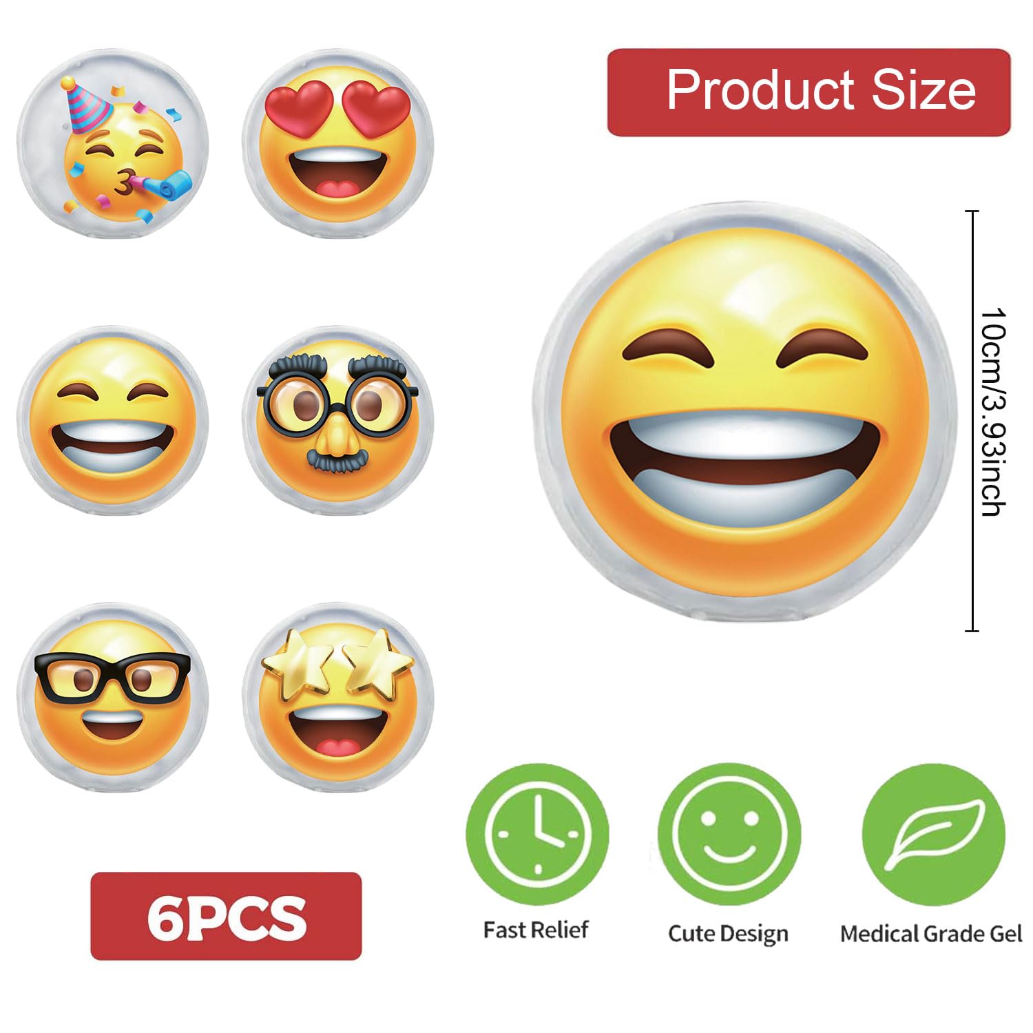 Scaldamani Riutilizzabili - A Scatto, Calore Istantaneo Fino A 55°C, Copertura Morbida, Per Outdoor - Foto 8