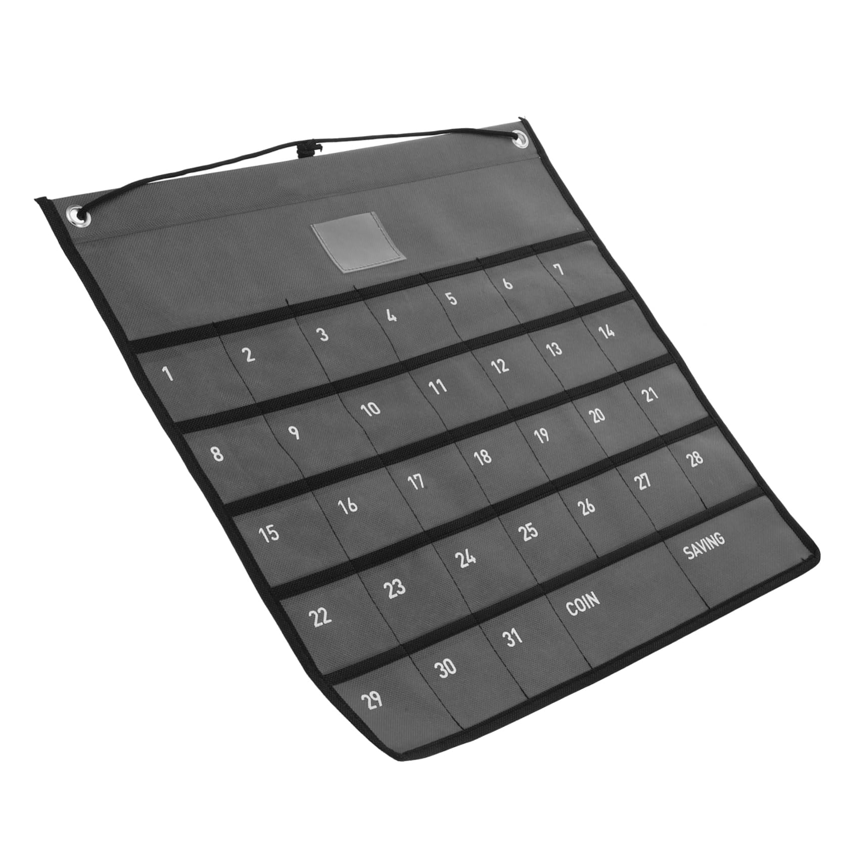 Happyyami Hanging Calendar Pocket Wall Mounted Organizer for Home Calendar Storage with Pocket for Items Stylish Design for Living Room Kitchen Office