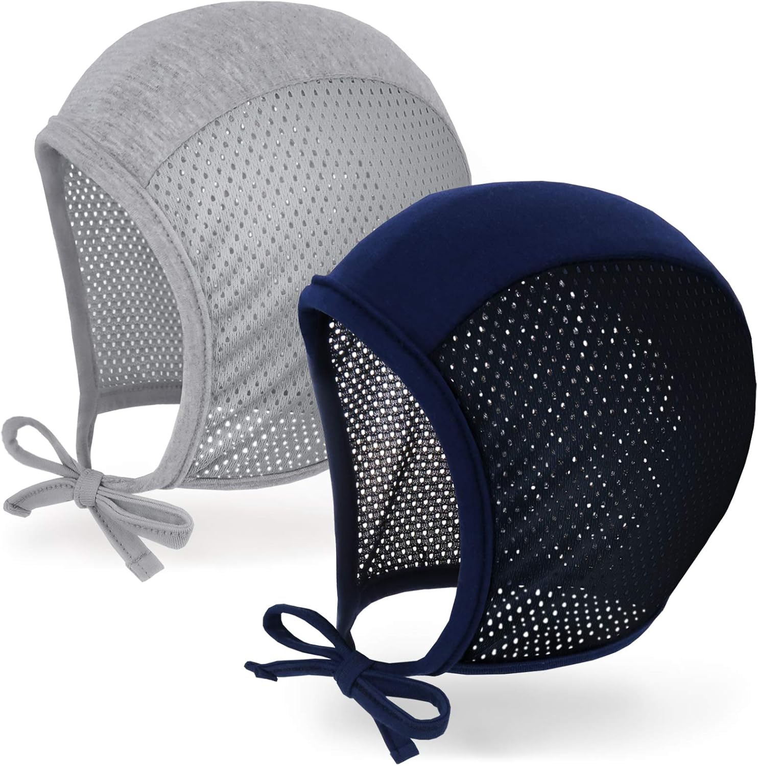 JELLYTREE Baby Hat Bonnet Summer Mesh Soft Toddler Boys Girls Fashion Pilot Cap Baby Hat Infant Beanie, 6m 12m 18m