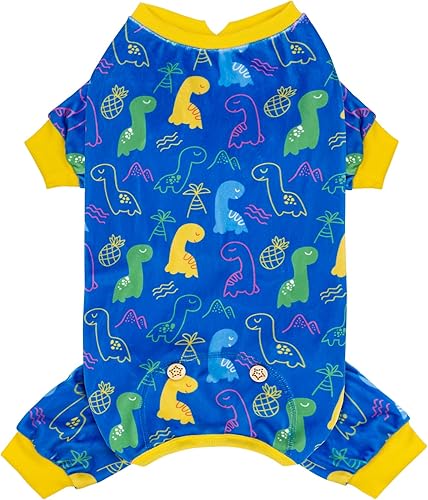 KYEESE Pijama de Navidad para perros de pingüino, pijamas para perros de Año Nuevo, pijamas de terciopelo suave para perros grandes